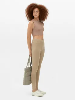 Legging Taille Haute En Jersey