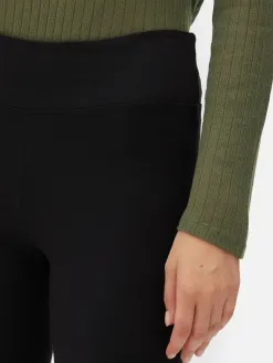 Legging Taille Haute évasé En Jersey
