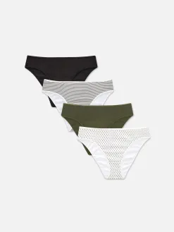 Lot De 4 Culottes Tendance Pour Tous Les Jours