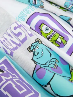 Lot De 2 Pyjamas Courts Disney Monsters, Inc.