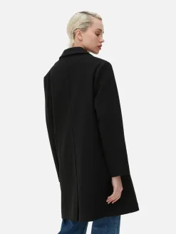 Manteau à Boutonnage Simple Classique