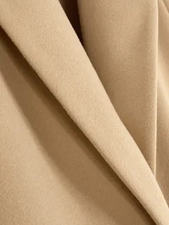 Manteau à Boutonnage Simple Classique