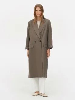Manteau Cache-poussière à Double Boutonnage The Edit