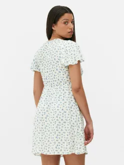 Mini Robe à Manches Courtes