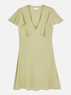 Mini Robe à Manches Courtes