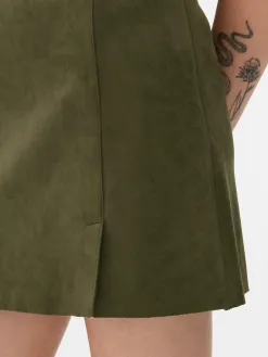 Mini-jupe En Suédine