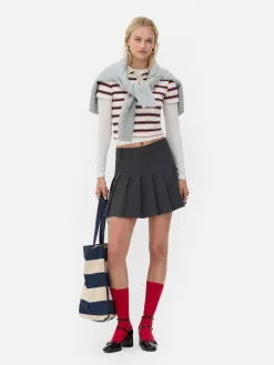 Mini-jupe Plissée Rita Ora