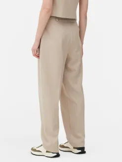 Pantalon Droit Ajusté à Coordonner