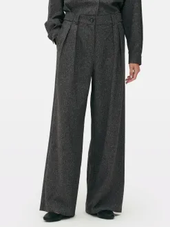 Pantalon Large Moucheté à Coordonner The Edit