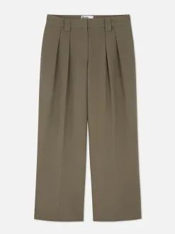 Pantalon Large Plissé Rita Ora