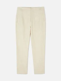 Pantalon Taille Haute Surpiqué