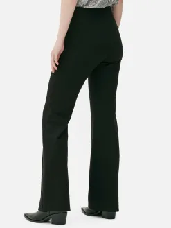 Pantalon évasé En Point De Rome