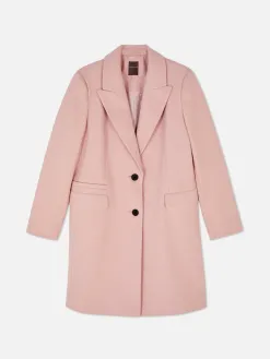 Pardessus à Boutonnage Simple