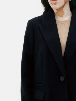 Pardessus à Boutonnage Simple