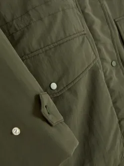 Parka à Capuche En Fausse Fourrure