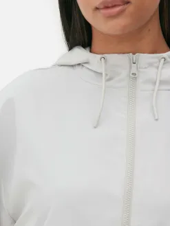 Parka Imperméable Légère à Capuche