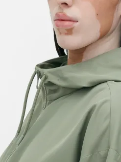 Parka Imperméable Légère à Capuche