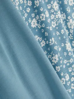 Pyjama à Manches Courtes Et Motif