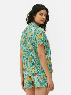 Pyjama à Manches Courtes Tissé Disney Le Roi Lion