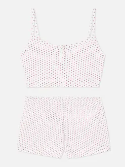 Pyjama Caraco Court Et Short