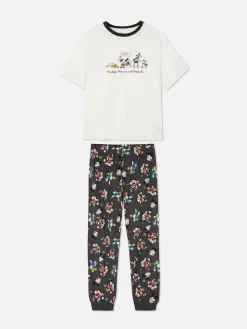 Pyjama En Jersey à Imprimé Personnage Disney