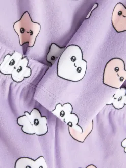 Pyjama En Velours Graphique