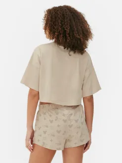 Pyjama Short à Motif Disney Mickey Mouse