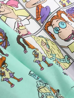 Pyjama Short Graphique Nickelodeon Années 90