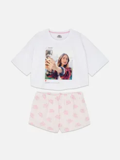 Pyjama T-shirt Court Et Shorty Emily In Paris