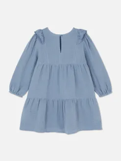Robe à Superpositions En Broderie Anglaise