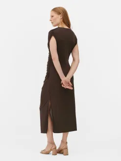 Robe Drapée En Jersey The Edit