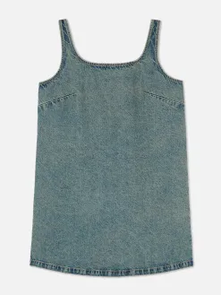 Robe Droite En Denim Rita Ora