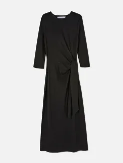 Robe En Jersey à Nouer Sur Le Côté The Edit