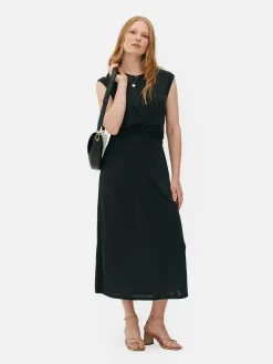 Robe En Jersey à Torsade The Edit