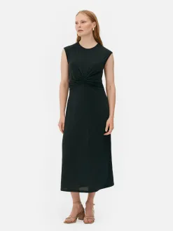 Robe En Jersey à Torsade The Edit