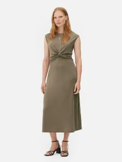 Robe En Jersey à Torsade The Edit