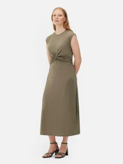 Robe En Jersey à Torsade The Edit