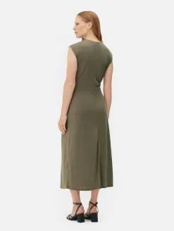Robe En Jersey à Torsade The Edit