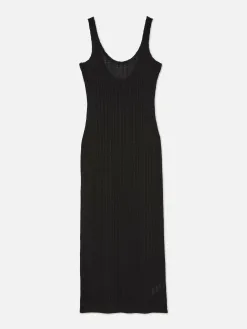 Robe Mi-longue En Crochet