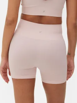 Short De Yoga Taille Haute Sans Coutures
