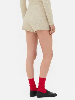 Short En Maille Torsadée Rita Ora
