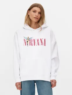 Sweat à Capuche Graphique Nirvana