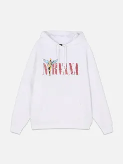 Sweat à Capuche Graphique Nirvana