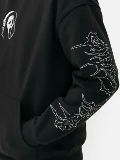 Sweat à Capuche Graphique Scream Ghostface