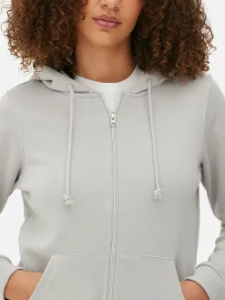 Sweat à Capuche Zippé Essential