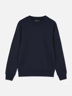 Sweat-shirt à Col Ras-du-cou