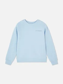 Sweat-shirt à Col Ras-du-cou