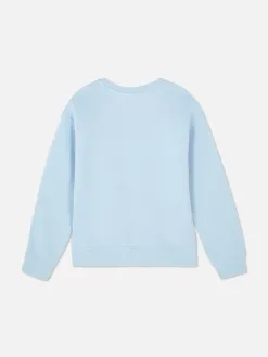 Sweat-shirt à Col Ras-du-cou