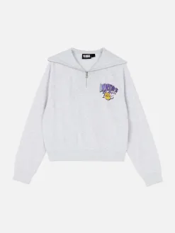 Sweat-shirt à Col Zippé NBA Los Angeles Lakers à Coordonner