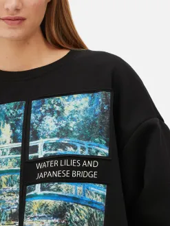 Sweat-shirt Claude Monet Le Bassin Aux Nymphéas